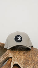 Load image into Gallery viewer, STACKED Gray Performance Hat
